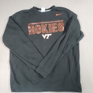 Nike Virginia Tech Hokies Club Fleece Crew Sweatshirt Men's Size Large